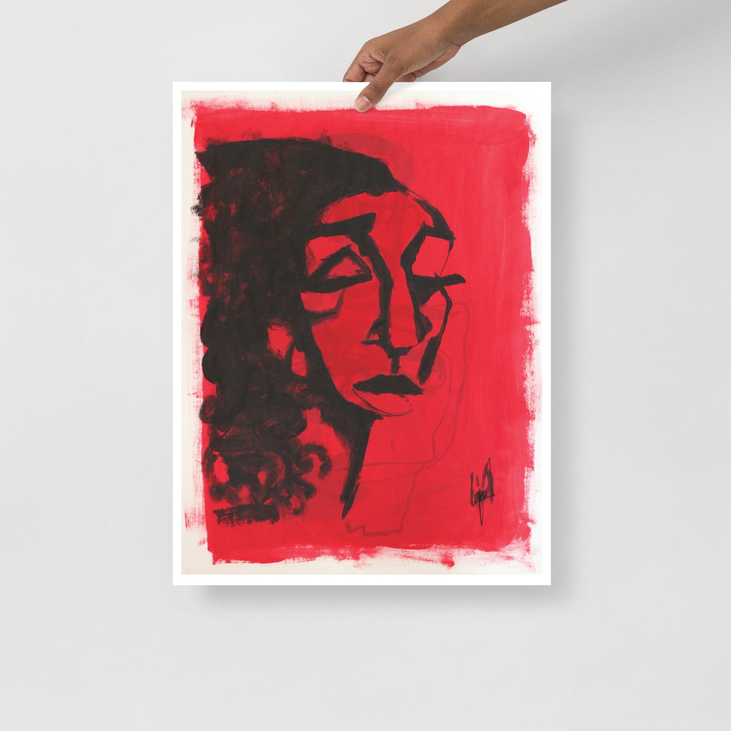 "Red Root Healing" Art Print