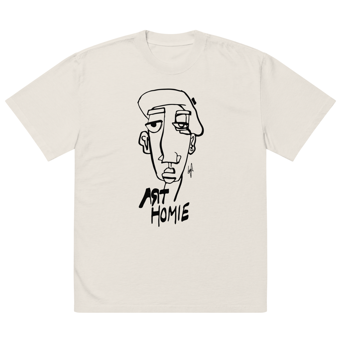 "Art Homie" Oversized Tee